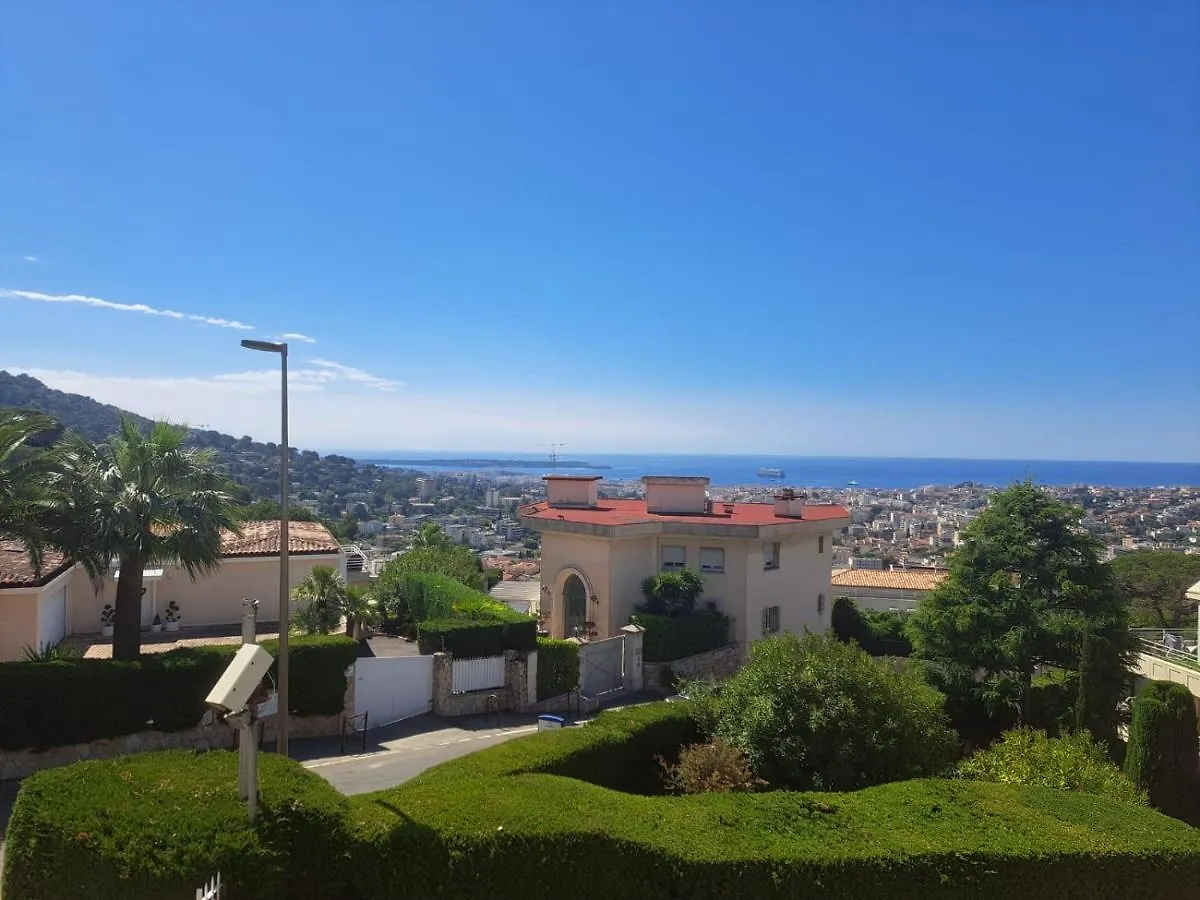 Luxurious Sea View Apartment Cannes Vieux Cannet Le Cannet